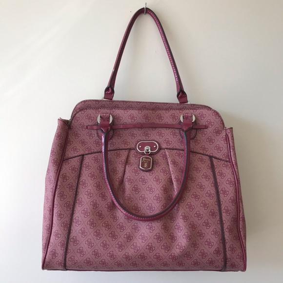 Guess Logo Carryall Tote - Picture 2 of 15